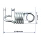 thumbnail image 4 of Resorte de columpio elegante y resistente al desgaste para hamacas, ideal para gimnasios, jardines y hogares. Sin mosquetones, 4 of 9