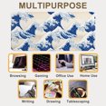 thumbnail image 7 of Desk Mat Large Mouse Pad (35.4 x 15.7 In), Great Wave Extended Gaming Mousepad with Stitched Edges for Office/Home, 7 of 7