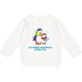 thumbnail image 2 of Inktastic My Great Grandma Loves Me Cute Penguins Toddler Sweatshirt, 2 of 4
