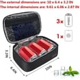 thumbnail image 6 of Gloppie Small Lunch Bag for Men Women Insulated Lunch Box Mini Lunchbox Kids Lunch Box Bag Adult Portable Cooler Bags Reusable Snack Bag Black, 6 of 9