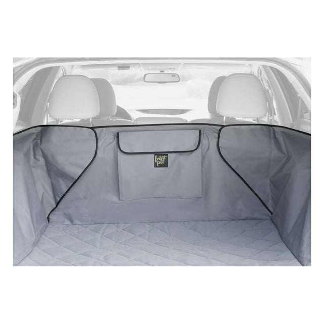 FrontPet SUV Pet Cargo Liner With Quilted Top for Any Pet Animal, Gray