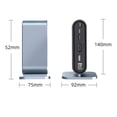 thumbnail image 3 of 12 En 1 Hub Usb C Hdmi 4k Vga Sd Rj45 Jack 3.5 Para Mac iPad, 3 of 9