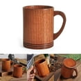 thumbnail image 2 of Wood Drinkings Cup Wood Drinkware Wood Beer Cups Outdoor Travel Cup Camping Cup Perfect for Cup Lover and Collector, 2 of 16