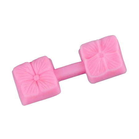 

Blossom Silicone Fondant Cake Mold Flower Cake Chocolate Candy Decorating Mould (Pink)