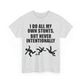 thumbnail image 2 of I Do My Own Stunts Unisex Heavy Cotton Tee, 2 of 9
