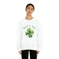 thumbnail image 2 of Four Leaf Clover St Patricks Day Women's Sweatshirt Irish Shirt, 2 of 4