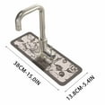 thumbnail image 3 of Kitchen Faucet Suction Pad Bathroom Countertop Drainage Pad Narrow Hole Diatomaceous Cuttable Slip Pad, Xinsrenus Under $5! Kitchen Faucet Suction Pad Bathroom, 3 of 5