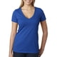 thumbnail image 1 of Camiseta CVC con escote en V profundo Ropa de siguiente nivel para mujer ROYAL S 6640, 1 of 1