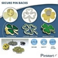thumbnail image 4 of PinMart St. Patrick's Day Lapel Pin â Shamrock Pins, Irish Enamel Pin, 4 of 5