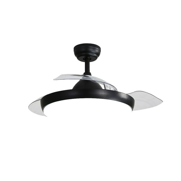 Ventilador de Techo Plegable y lámpara Con Luz 36W Alphaled 42 Pulgadas 3 aspas 6 Velocidades