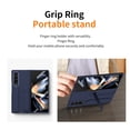 thumbnail image 5 of for Samsung Galaxy Z Fold 4 Case, Stylish Wristband Kickstand Silicone Screen Protector Drop Protective Skin-Friendly Shockproof Folding Case Cover for Samsung Galaxy Z Fold 4, Blue, 5 of 7