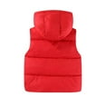 thumbnail image 4 of Esaierr Kids Toddler Boys Girls Puffer Vest Outwear Down Vest Coats 3-10Y Winter Waistcoat Coat Lightweight Down Sleeveless Jacket, 4 of 5