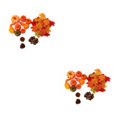 thumbnail image 3 of Wosthever Calabazas artificiales reutilizables para decoración de boda, 50 pack/lote, para decoración de Halloween con un toque impresionante 50 PCS 2Conjunto, 3 of 6