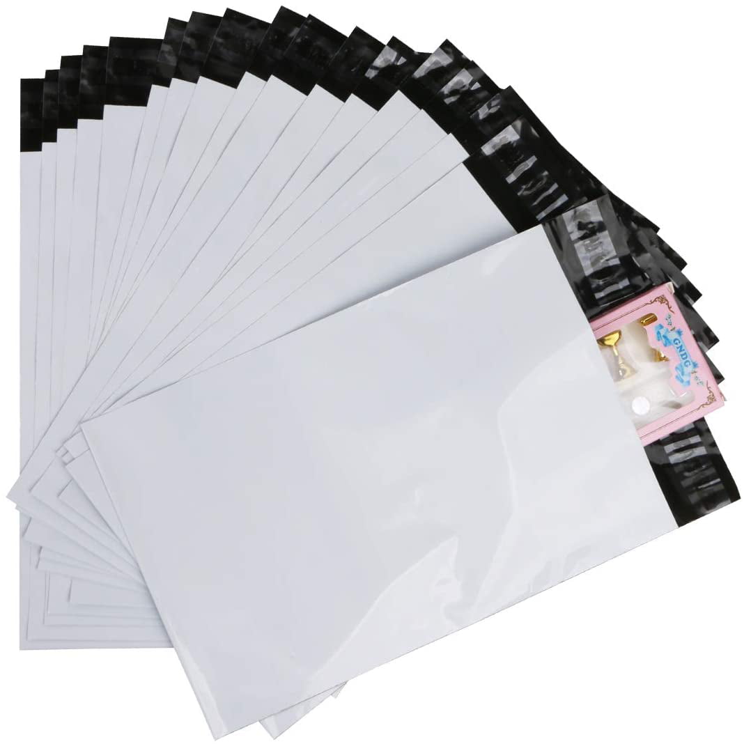 50 Pack Grey Mailing Bags Waterproof Postage Plastic Post Poly Self Seal 