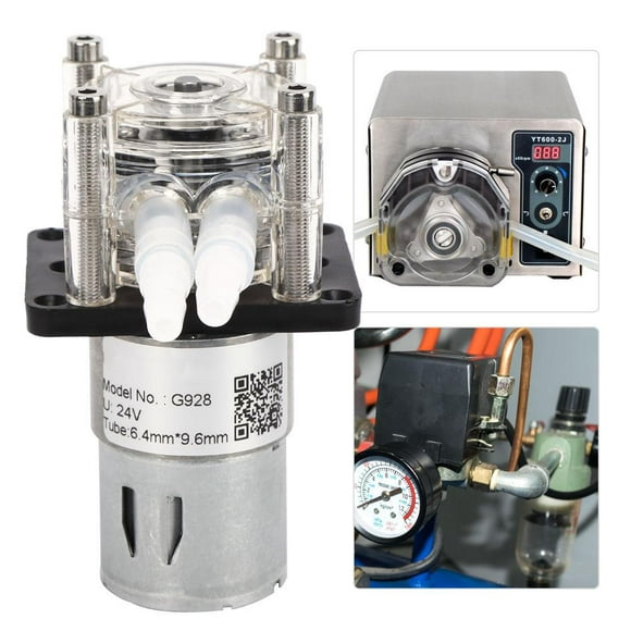 TOPINCN Metering Pump,Large Flow Peristaltic Pump,Large Flow Peristaltic Pump High Quality Metering Pump for Aquarium Laboratory 500mL/min