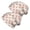 Christmas Santa Face-1, variant on 2PCS Stretch Knit Skull Beanie, Hip-Hop Style, Unisex, Lightweight,Christmas Santa Face Star Beige Pattern