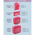 thumbnail image 2 of Bliss Travel Packing Cubes Zippered Compression Bags for Luggage with Laundry Bag 4-Piece Set, 2 of 6