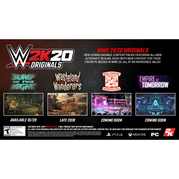 WWE 2K20 Deluxe Edition, 2K, 4 - Walmart.com