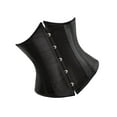 thumbnail image 1 of Corset Gainant à Lacets pour Femmes, Taille TTTG, Noir, 1 of 9