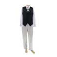 thumbnail image 3 of Disfraz de Cosplay de Anime Bungo Stray Dogs, Dazai Osamu, Chaqueta larga, traje de abrigo, cortavientos para adultos, ropa de Halloween y Navidad, 3 of 4