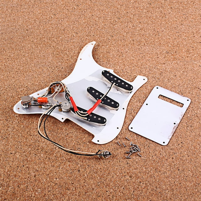 Pièces de Protection Pré-Câblées Professionnelles pour Pickguard, Couvercle Léger pour Micros Alnico-V, Plaque de Rayure, Pièces de Guitare, Accessoires d'Équipement Musical