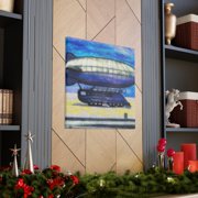Lofty Art Deco Blimp - Canvas
