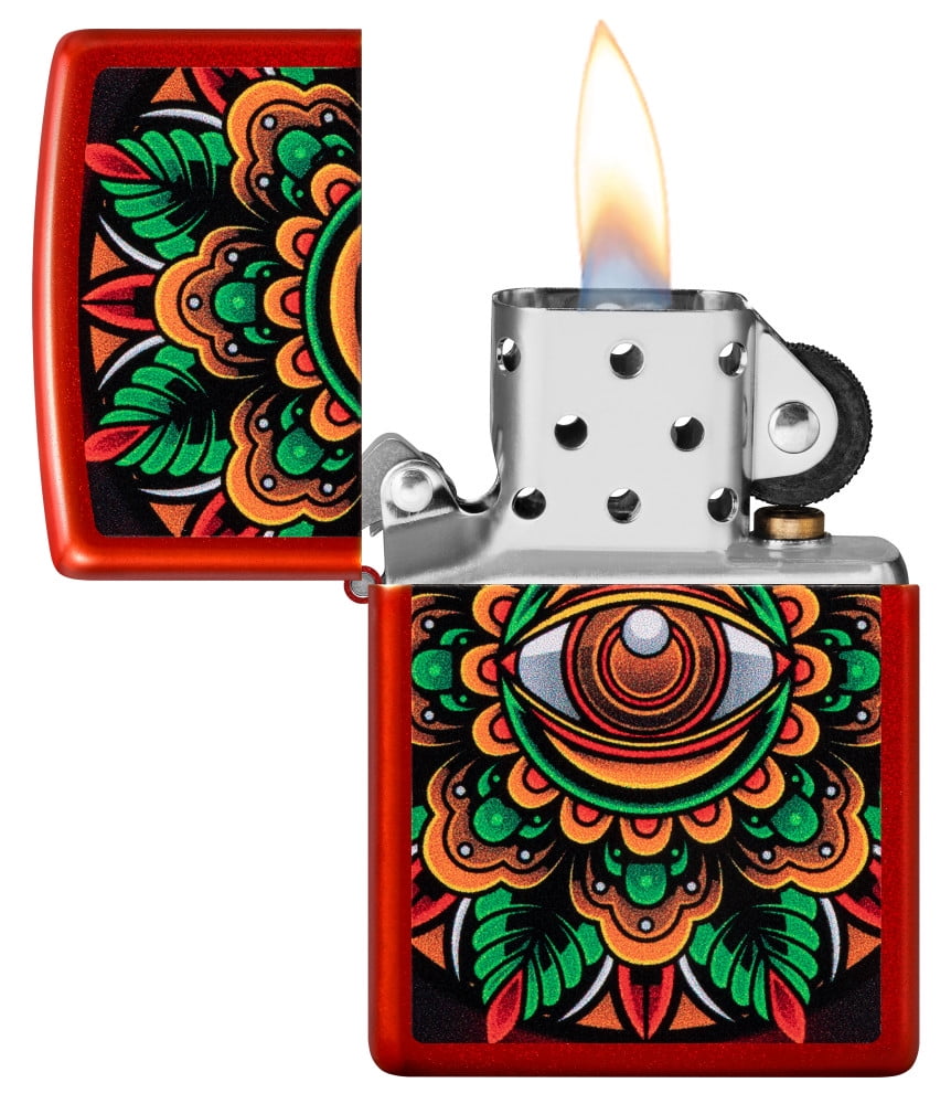 Zippo Cannabis Design Multi-Color Pocket Lighter - Walmart.com