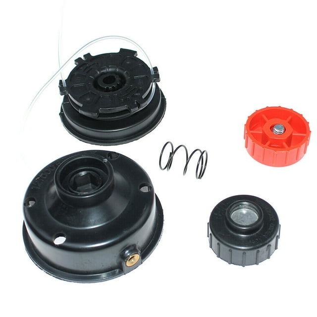 MYG String Trimmer Head with Bump Knob Kit 791-153066B Bump Head Knob 753-1155 Inner Reel 791-610317B Spring 753-04284 Out Spool Assembly Replacement for Murray M 560SE for Remington RM2510-RM2750