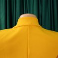 thumbnail image 6 of PADFRYBK Fall Tunic Dresses For Women Casual Pleated Belted Dress V-Neck Dress Solid Color 3/4 Sleeve Dress, 6 of 6