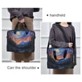 thumbnail image 6 of FORMRS 16" Laptop Bag Carrying Sleeve Case with Handle Travel Shoulder Briefcase, Mountains and Forests, 6 of 8