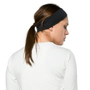 Nathan Performance Headband Black One Size Fits Most