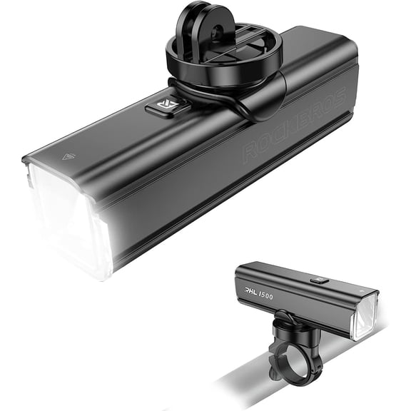 ROCKBROS Cycling headlight Bike Front Frame Light USB LED 1000LM Waterproof Smart Light