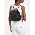 thumbnail image 3 of Michael Kors Outlet Merritt Small Pebbled Leather Cargo Backpack - Black, 3 of 3