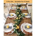 thumbnail image 4 of 15 Inch Round Placemats Set of 4, Red Gnomes Christmas Non Slip Heat Insulation PP Table Mats, Snowflake Xmas Tree Gifts Winter Wooden Washable Place Mats for Kitchen Dining Party Table Decor, 4 of 7