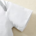 thumbnail image 6 of Newborn Baby Boys Clothes 3 Months Boys 2PCS Summer Outfits Set Dinosaur Print Newborn Boys Short Sleeve Top Shorts Set White, 6 of 10