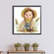 thumbnail image 4 of Pintura de diamante 5D DIY parcial con forma especial taladro granja vaquero niño Kit 30x30cm, 4 of 9