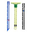thumbnail image 1 of Juego de herramientas de medición de calibre deslizante de 3 piezas, manómetro de medición de costura 5 en 1, regla deslizante en forma de T, edredón de tela 11 Feliz Sencillez, 1 of 5