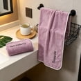 thumbnail image 5 of Fleece Face Towel Microfiber Bath Towel For Home Bathroom Shower Daily Use, 5 of 5