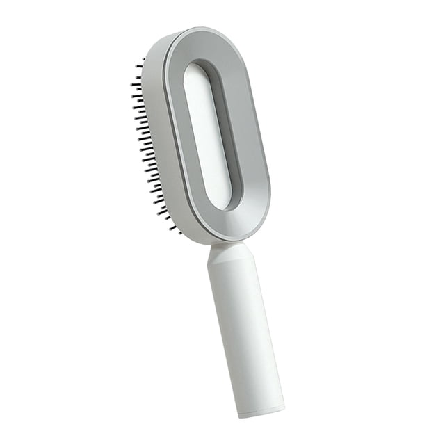 Cepillo con cojín de aire para mujeres y niñas, d cabelludo, regalos de cumpleaños, herramienta para peinar el cabello Mango Largo Blanco Yuyangstore Peine de colchón de aire