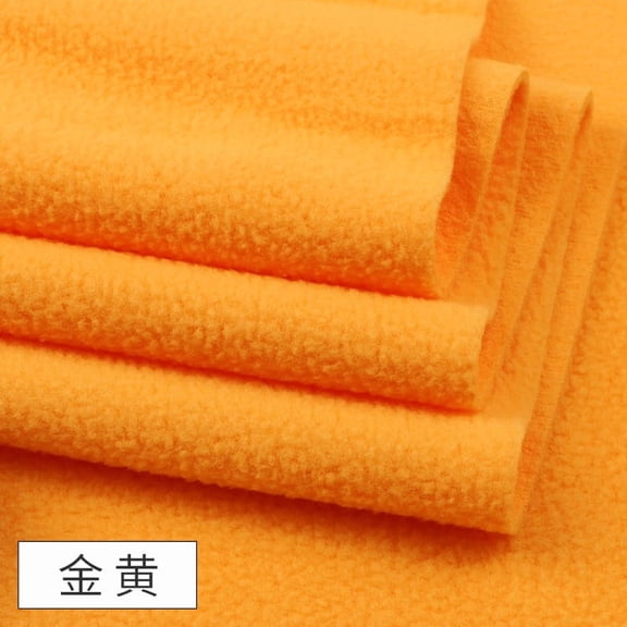 XmhyTop-A 100x160cm Polar Fleece Fabric for DIY Sewing, Blankets, Clothing & Home Decor Projects,1 Piece,Orange