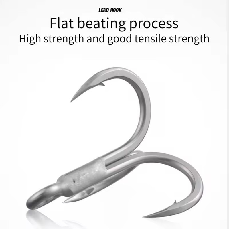 5Packs BKK Raptor-Z 6071-4X-HG Treble Fishing Hooks 4# 2# 1# 1/0# 2/0# 3/0# 4/0# 5/0# Sea Fishing Big games Anti-Rust Coating