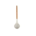 thumbnail image 4 of Conjunto de Utensilios de Cocina Mango de Madera Blanco Cuchara de Espátula de Silicona Cuchara de Sopa Conjunto de Utensilios de Comida Complementarios, 4 of 5
