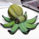 thumbnail image 4 of Estatua de Pulpo, Divertida Estatua de Pulpo Banana, Decorativa, para Jardín, Sala de Estar, Patio, Hogar, Color Amarillo, 4 of 5