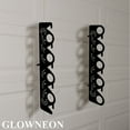 thumbnail image 4 of GLOWNEON Custom Fishing Rod Holder, Wall Mounted Metal Rack for Garage Storage, Gift for Dad, 4 of 6