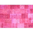 thumbnail image 1 of Ahgly Company Indoor Rectangle Patchwork Pink Transitional Area Rugs, 5' x 8', 1 of 4