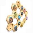 thumbnail image 4 of Estante de exhibición de medallas estantes de almacenamiento de madera soporte para monedas manualidades decorativas para el hogar Hugtrwg Para estrenar, 4 of 6