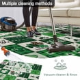thumbnail image 5 of St. Patrick's Day Outdoor Rug for Patio/Deck/Porch, Non-Slip Large Area Rug 6 x 9 Ft, Green Checked Tri-leaf Grass Gnomes Indoor Outdoor Rugs Washable Area Rugs, Reversible Camping Rug Carpet Runner, 5 of 8