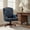 Navy, variant on Tina's Home Vintage Tufted PU Leather Office Chair, Adjustable Swivel Desk Chair with Wheels for home office or study, Camel