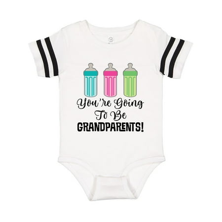

Inktastic Going To Be Grandparents Reveal Gift Baby Boy or Baby Girl Bodysuit