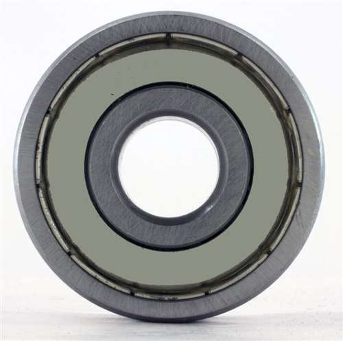 uxcell ZZ608 22mm OD 8mm Bore Diameter Shielded Deep Groove Flange Ball Bearing 